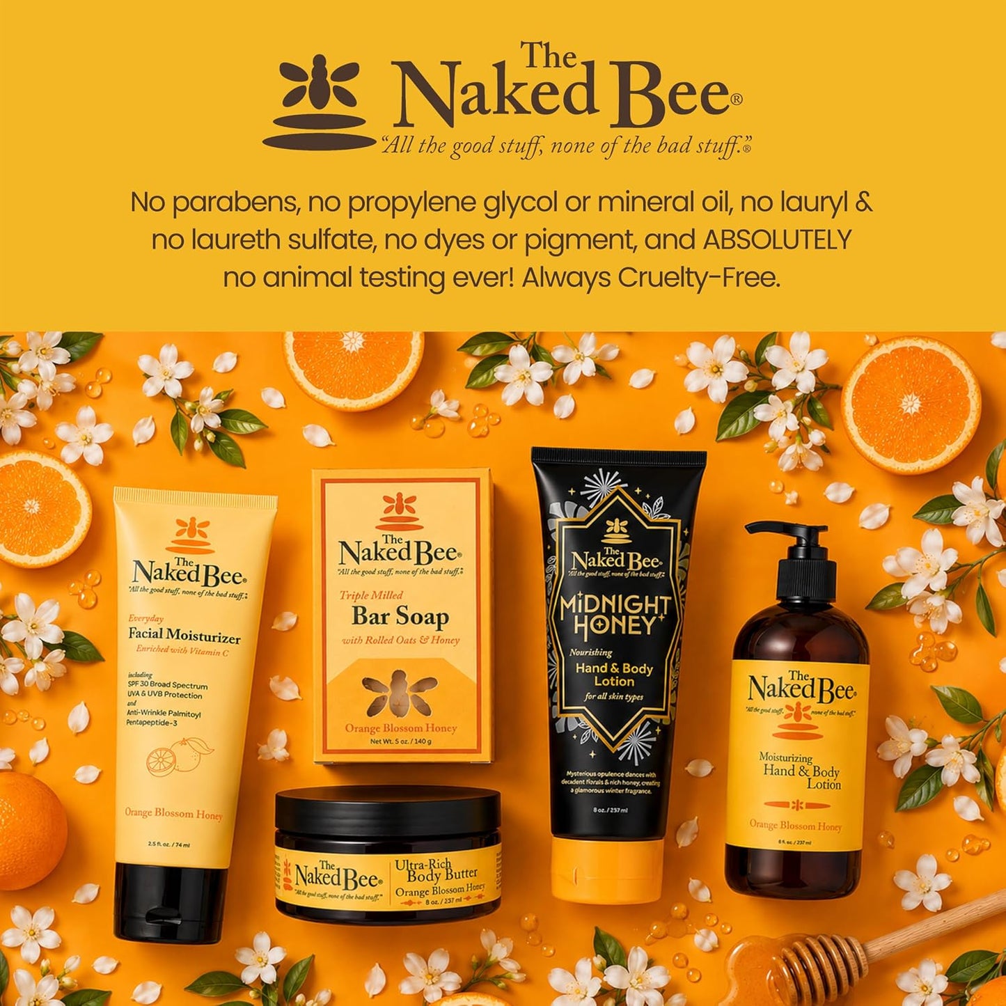 Orange Blossom Honey Restoration Foot Balm Stick 57G | Foot Care Heel Balm Repair Moisturiser | Skin Care Moisturising Cream for Cracked Heels and Dry Skin