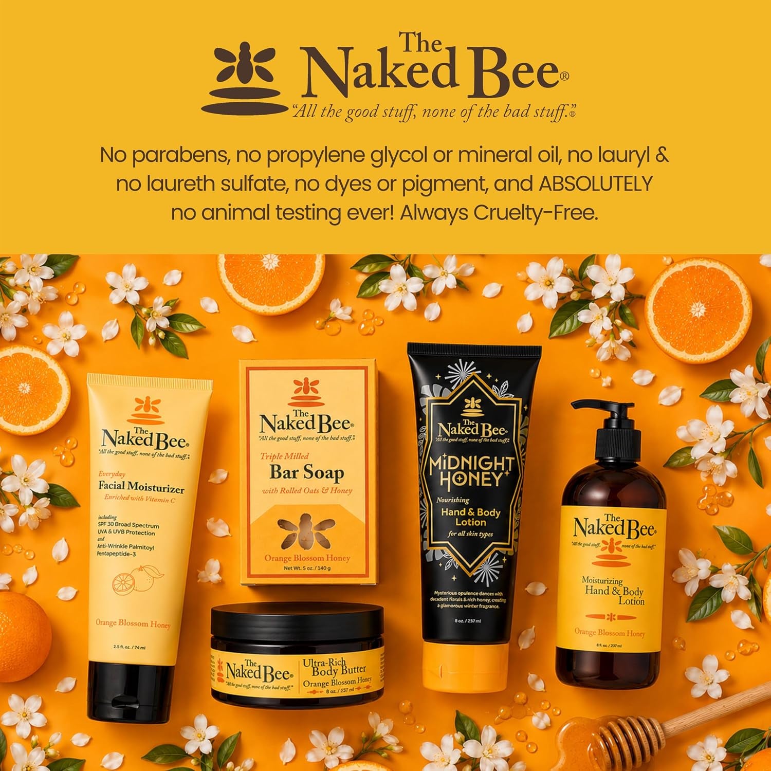 Orange Blossom Honey Restoration Foot Balm Stick 57G | Foot Care Heel Balm Repair Moisturiser | Skin Care Moisturising Cream for Cracked Heels and Dry Skin