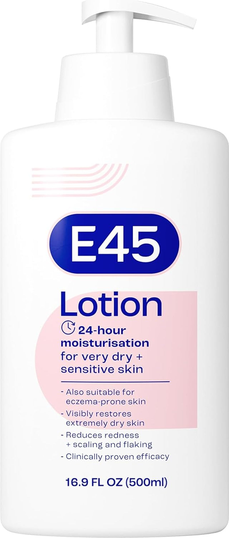 Moisturising Lotion 500 Ml for Dry & Sensitive Skin - Long-Lasting Hydration Protect from Dryness, Reduce Redness - Dermatological Body Moisturiser Lotion - Body Lotion - Daily Moisturiser