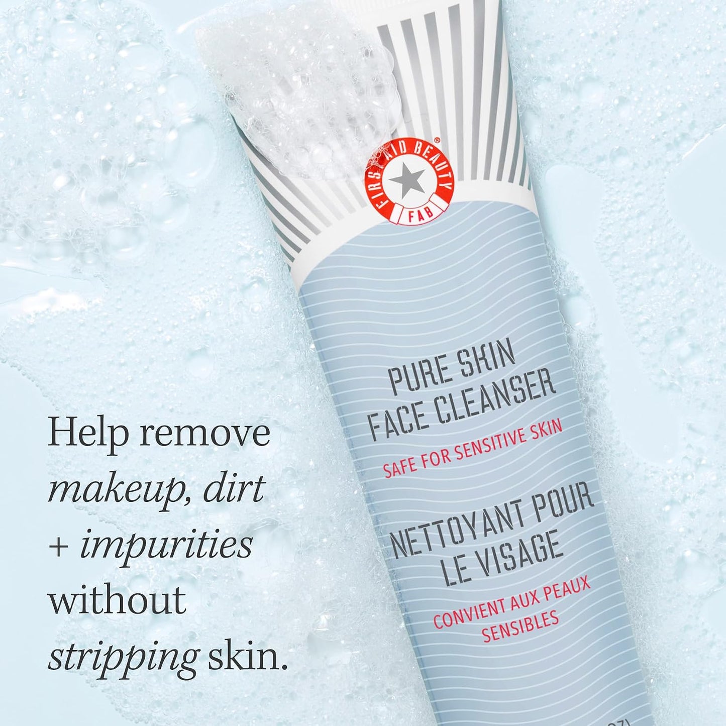 Sensitive Skin Starter Set – 3 Safe Products: Facial Radiance Exfoliating Pads, Pure Skin Face Cleanser & Ultra Repair Cream Moisturiser