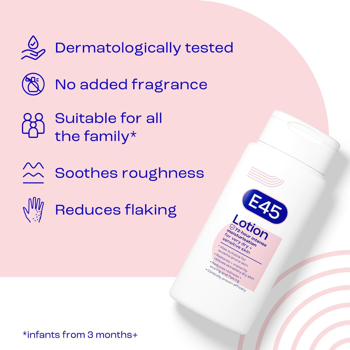 Moisturising Lotion 200 Ml, Daily Body Moisturiser for Dry &amp; Sensitive Skin, Long-Lasting Hydration to Soothe, Protect &amp; Restore Softness