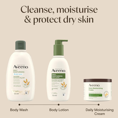 Daily Moisturising Body Wash for Dry, Sensitive Skin (1 X 300Ml)