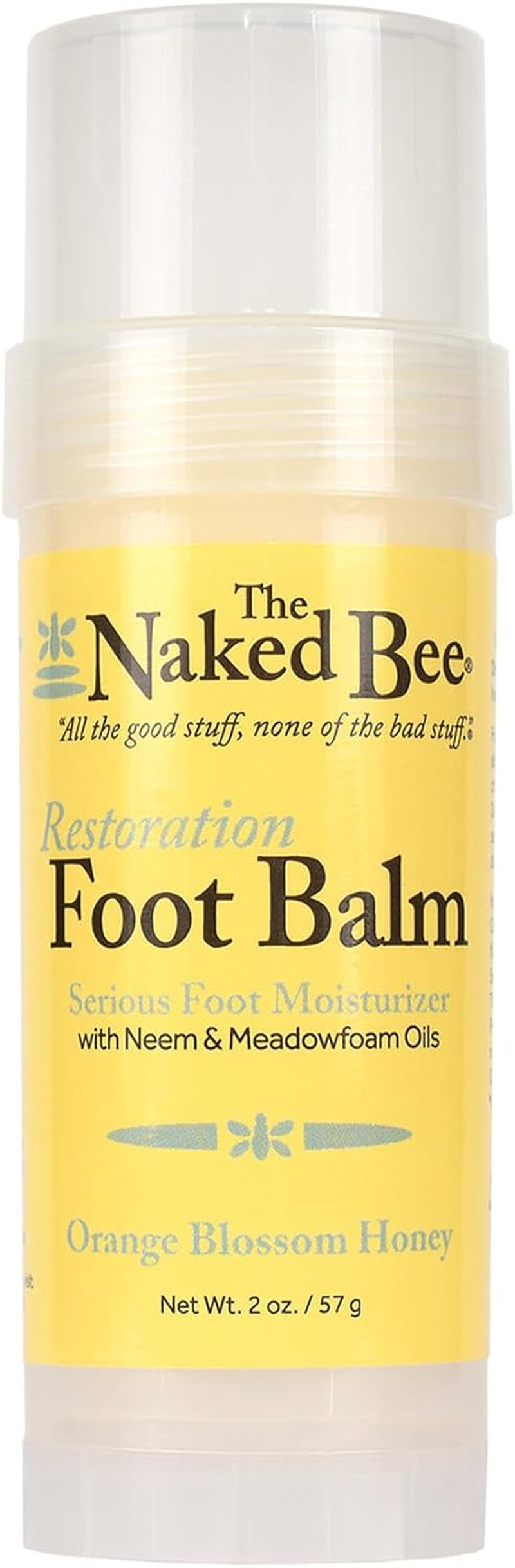 Orange Blossom Honey Restoration Foot Balm Stick 57G | Foot Care Heel Balm Repair Moisturiser | Skin Care Moisturising Cream for Cracked Heels and Dry Skin