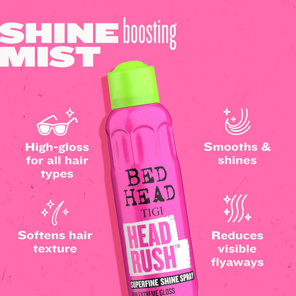 Bed Head by  Headrush Shine Spray, 200Ml