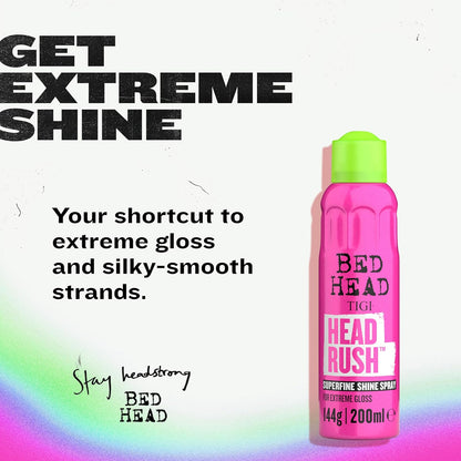 Bed Head by  Headrush Shine Spray, 200Ml
